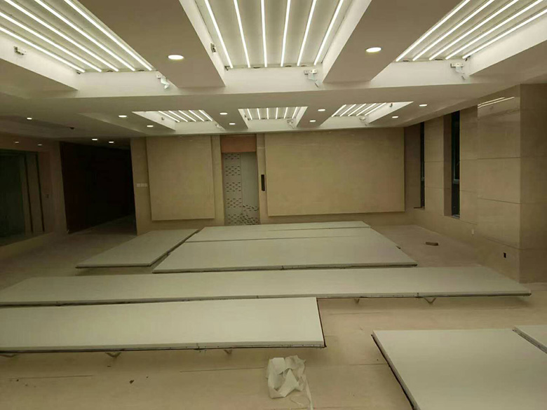 A級膜施工現(xiàn)場